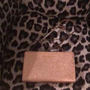 NWT Michael Kors Rose Gold Purse